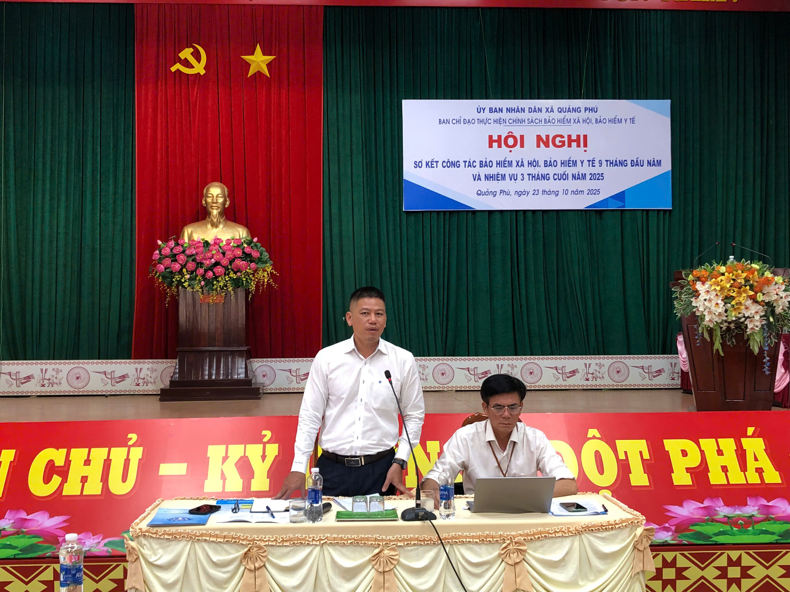 lanh dao BHXH
